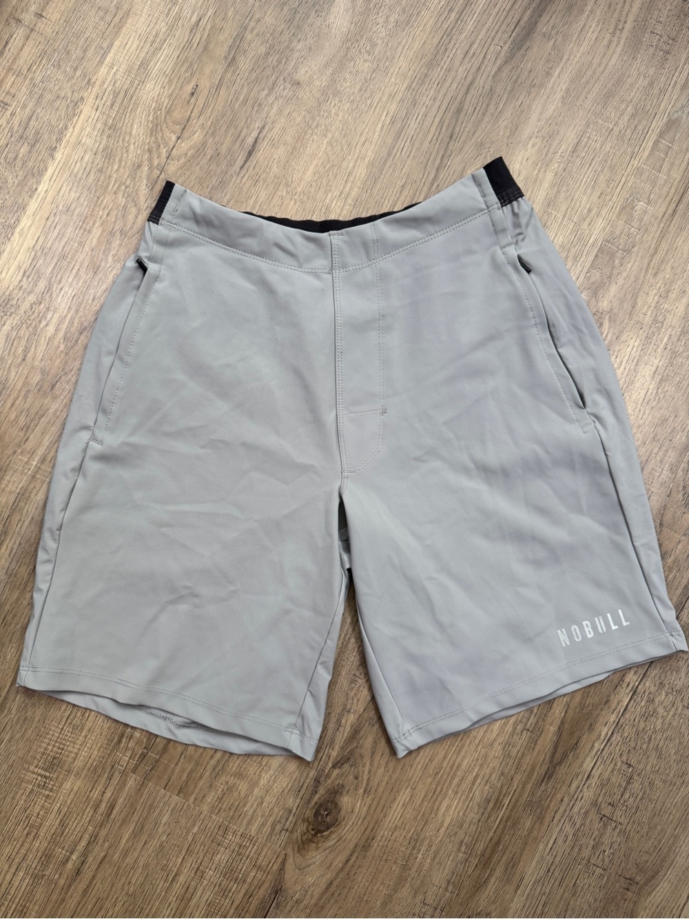 NOBULL Original Gray CrossFit Training Shorts Sz Small